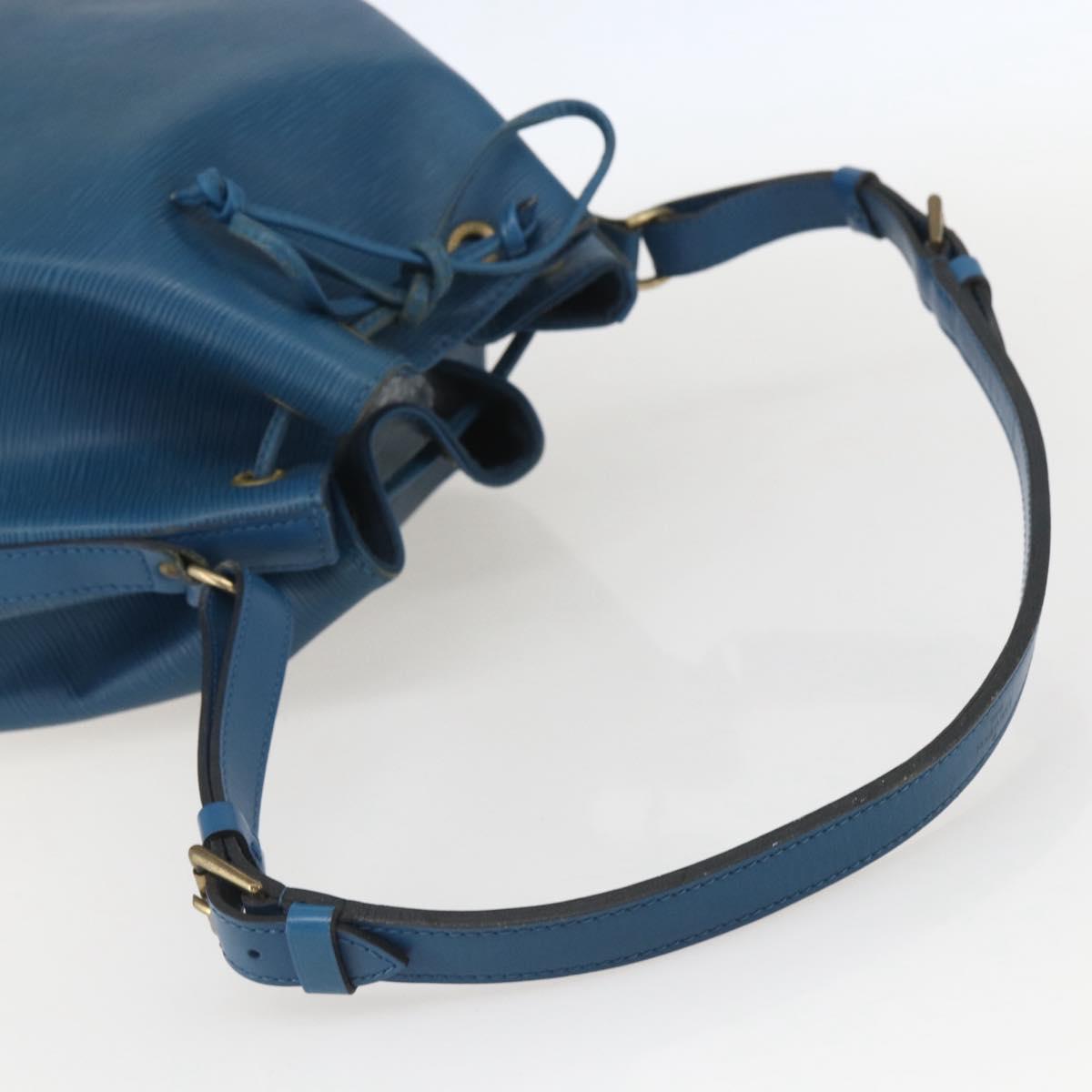 LOUIS VUITTON Epi Noe Shoulder Bag Toledo Blue M44005 LV Auth 159200