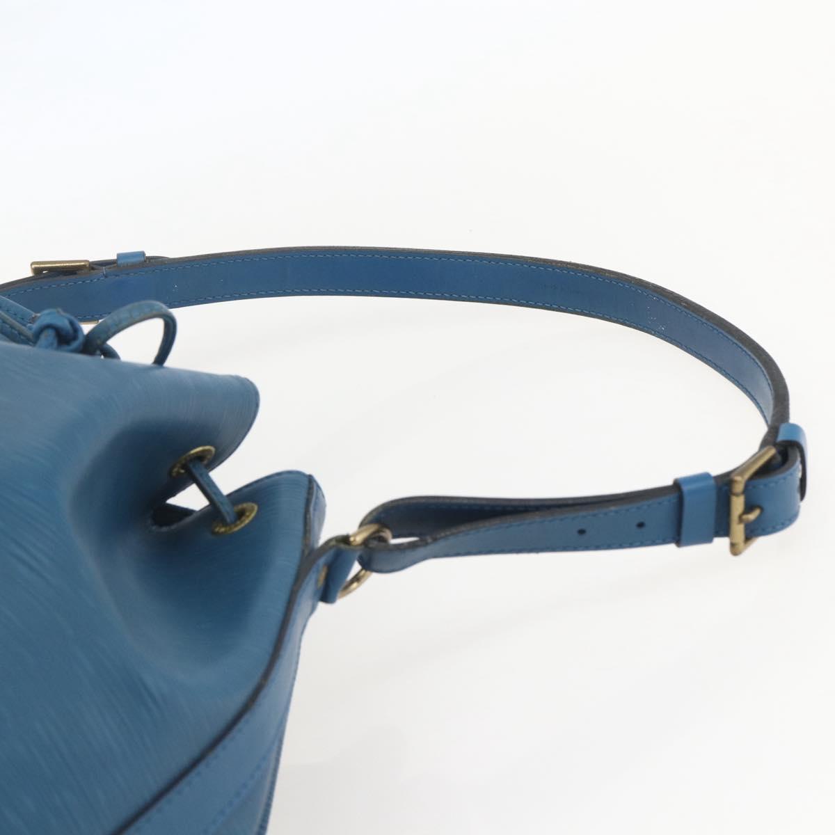LOUIS VUITTON Epi Noe Shoulder Bag Toledo Blue M44005 LV Auth 159200