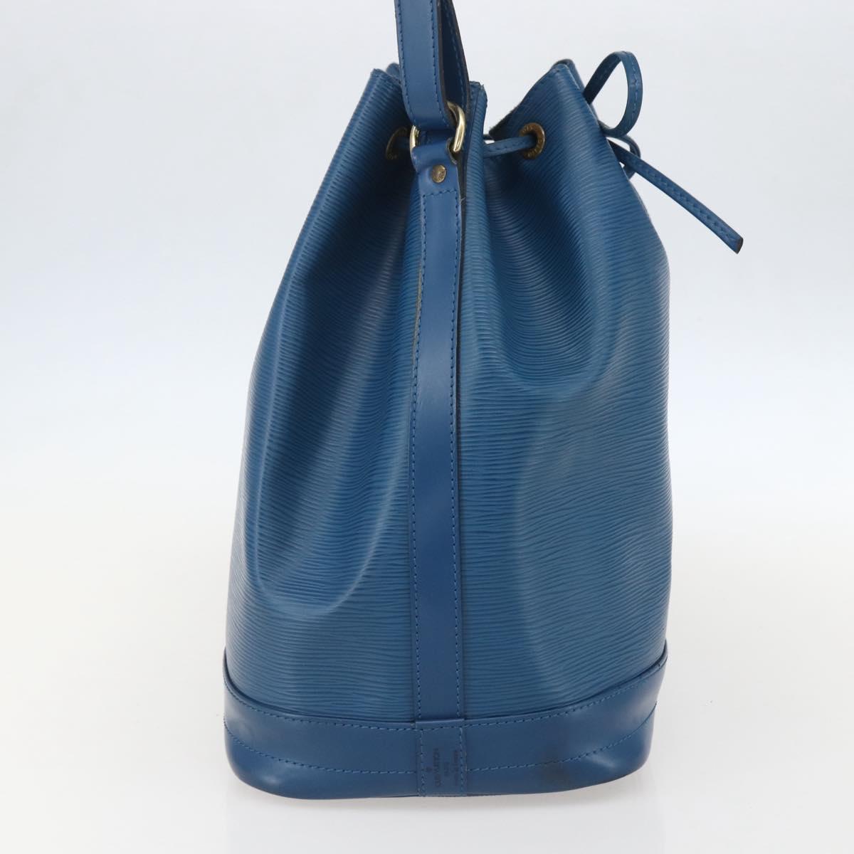 LOUIS VUITTON Epi Noe Shoulder Bag Toledo Blue M44005 LV Auth 159201
