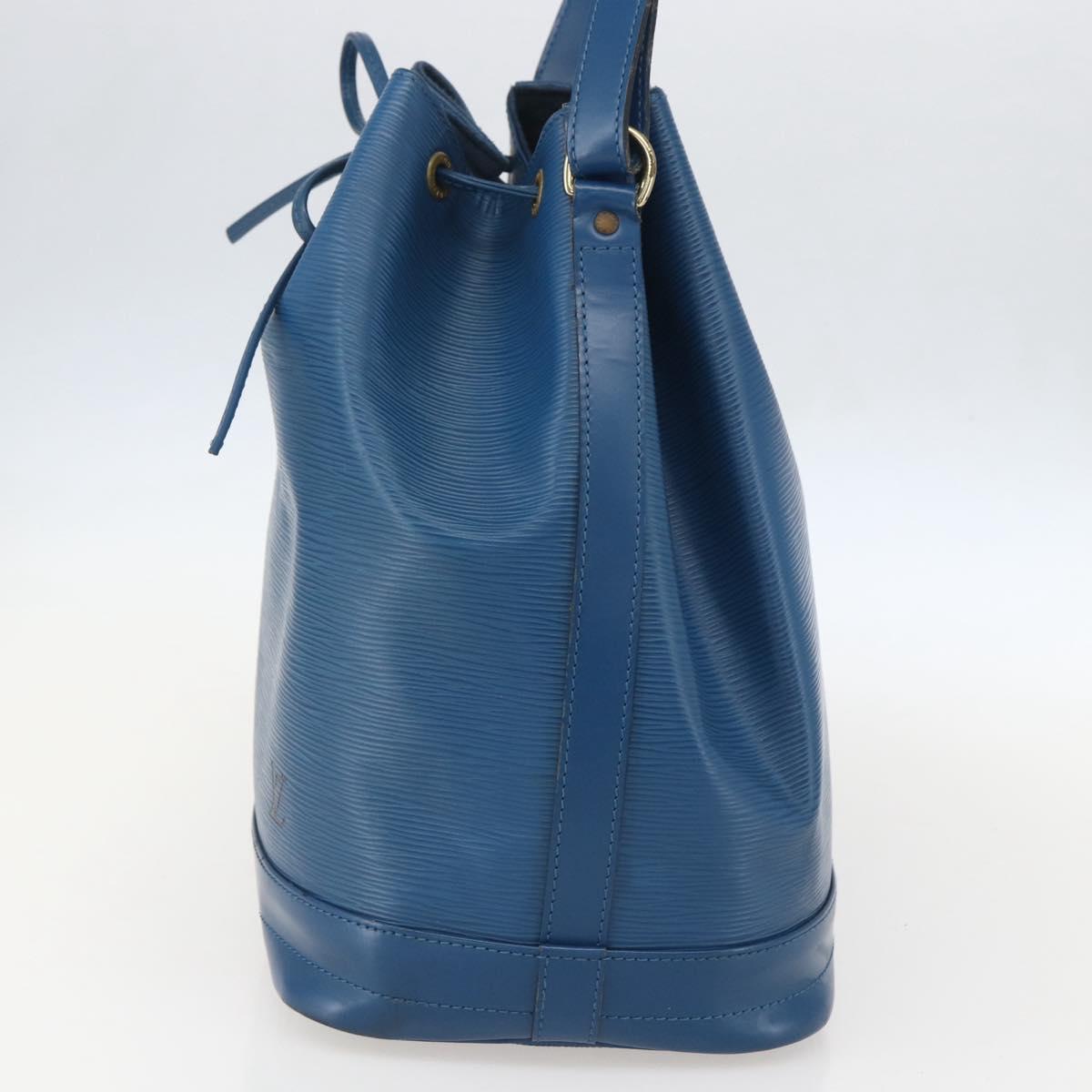 LOUIS VUITTON Epi Noe Shoulder Bag Toledo Blue M44005 LV Auth 159201