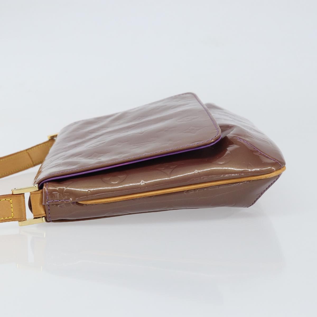 LOUIS VUITTON Monogram Vernis Thompson Street Bag Viole M91095 LV Auth 159208