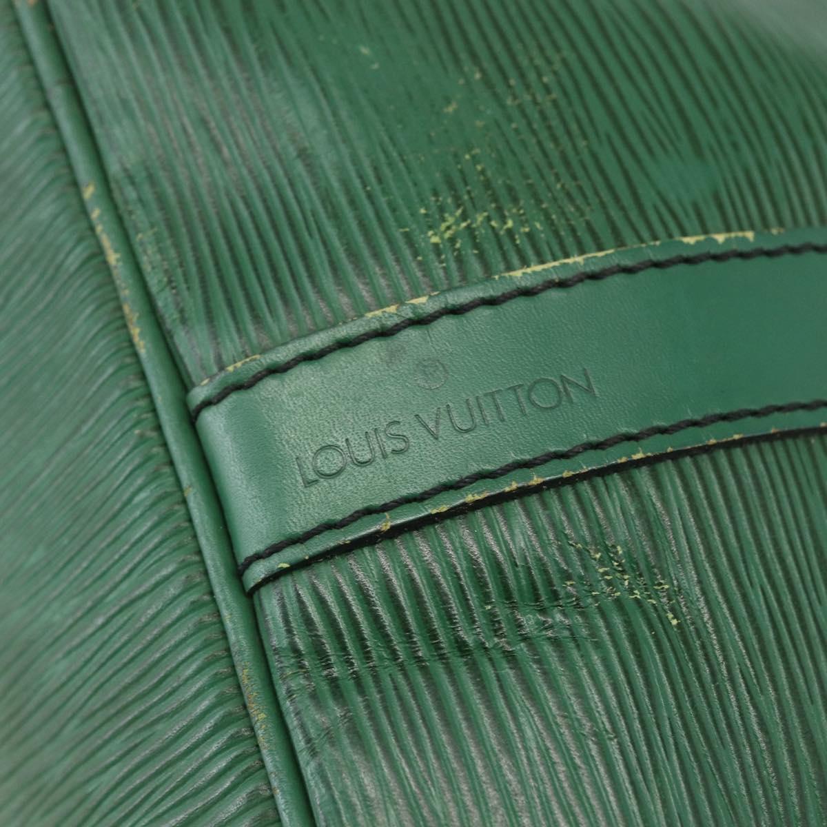 LOUIS VUITTON Epi Petit Noe Shoulder Bag Green M44104 LV Auth 159220