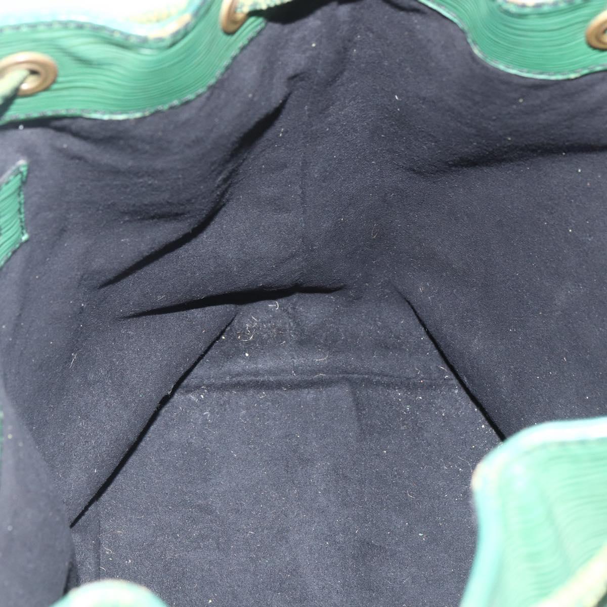 LOUIS VUITTON Epi Petit Noe Shoulder Bag Green M44104 LV Auth 159220