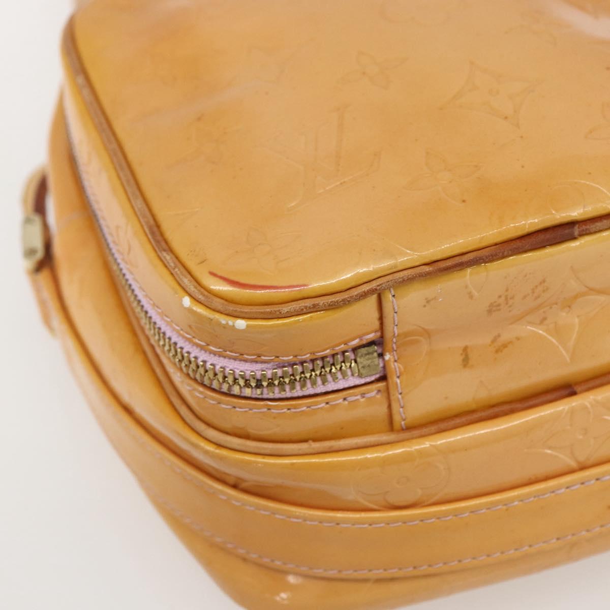 LOUIS VUITTON Monogram Vernis Wooster Bag Marshmallow Pink M91037 LV Auth 159222