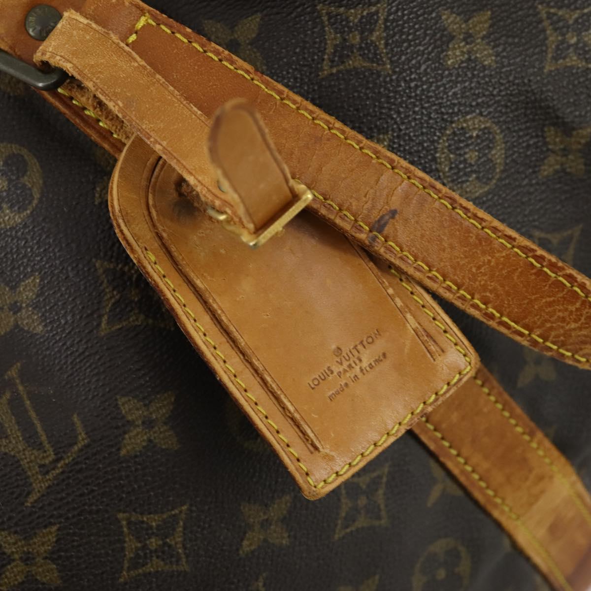 LOUIS VUITTON Monogram Sac Souple 55 Boston Bag M41622 LV Auth 159223