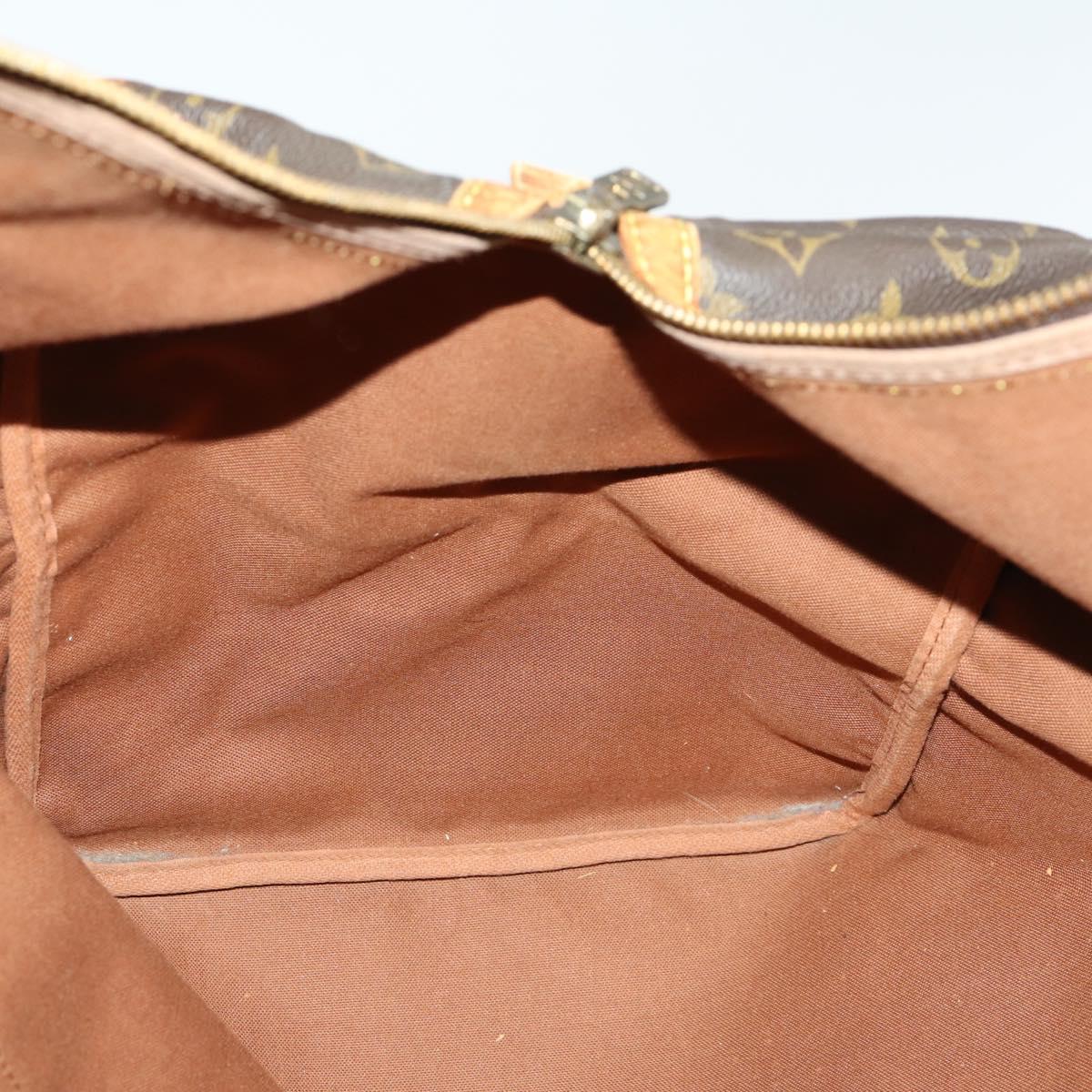 LOUIS VUITTON Monogram Sac Souple 55 Boston Bag M41622 LV Auth 159223
