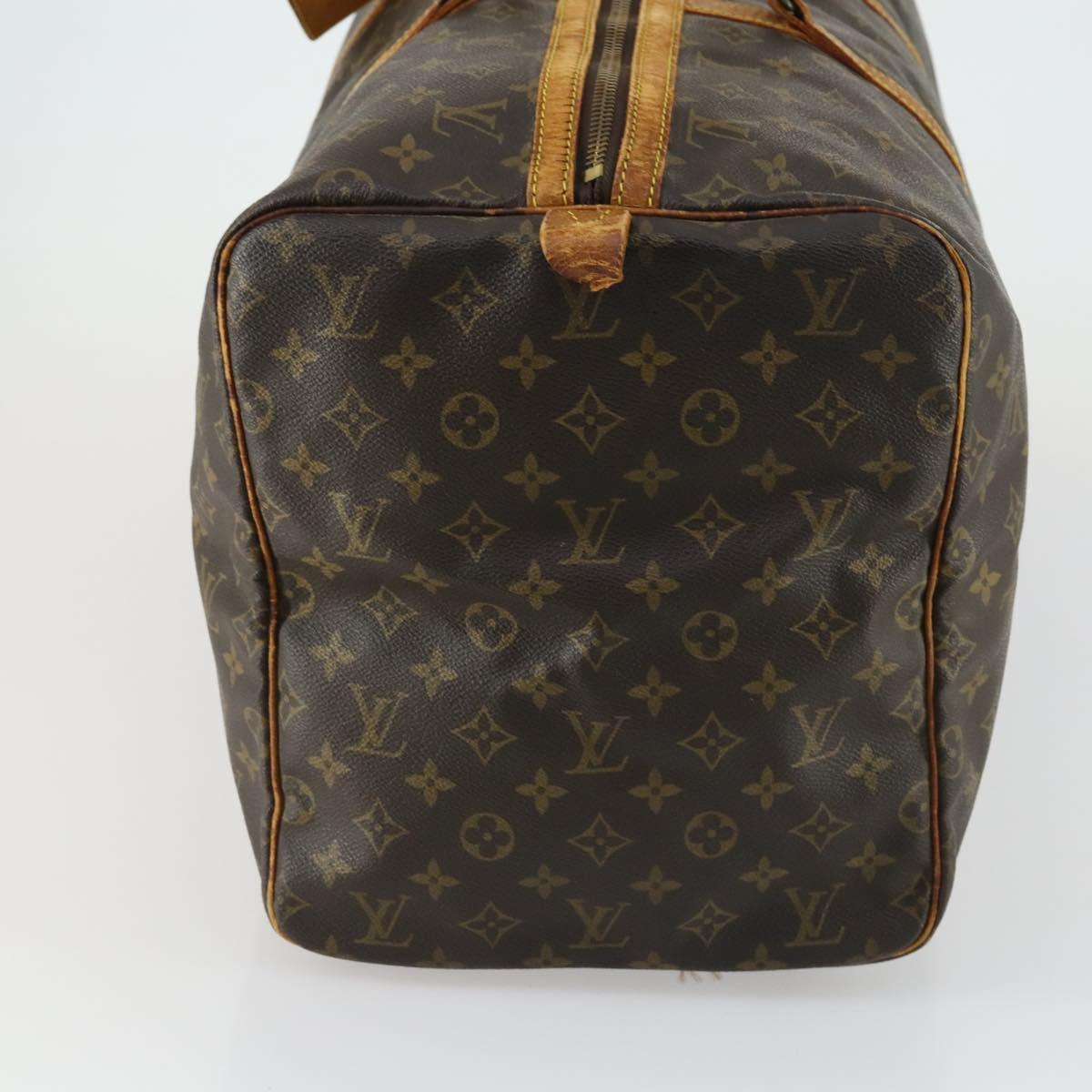 LOUIS VUITTON Monogram Sac Souple 55 Boston Bag M41622 LV Auth 159223