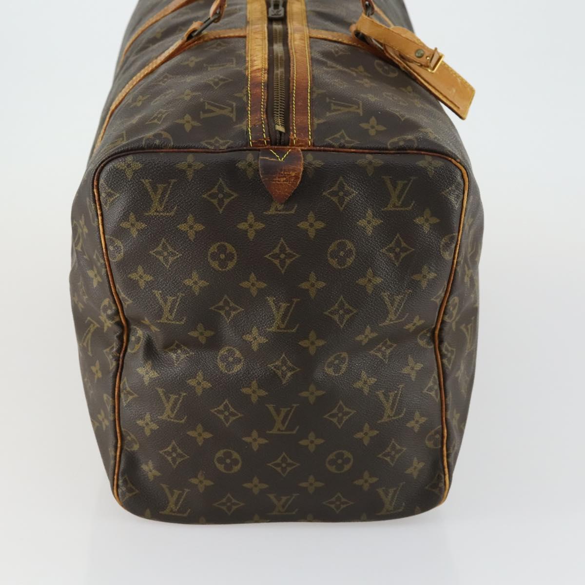 LOUIS VUITTON Monogram Sac Souple 55 Boston Bag M41622 LV Auth 159223