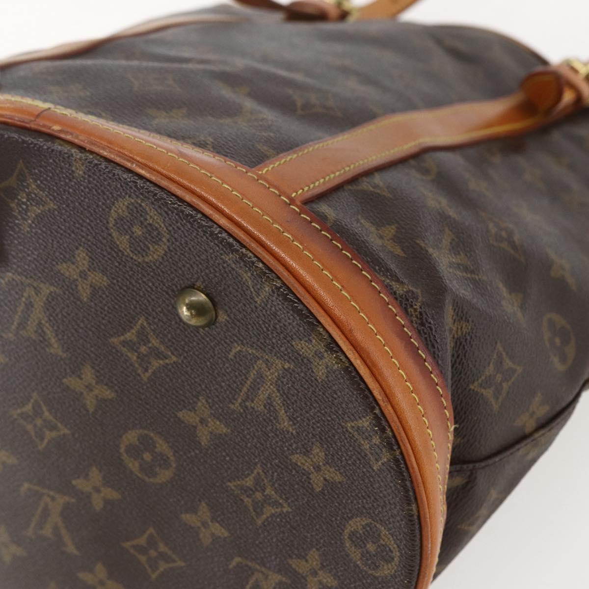 LOUIS VUITTON Monogram Bucket GM Shoulder Bag M42236 LV Auth 159224
