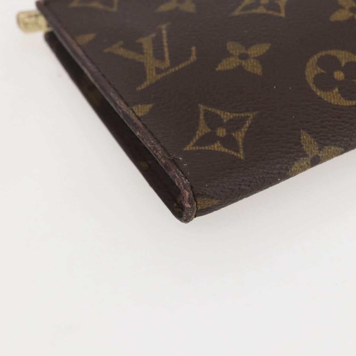 LOUIS VUITTON Monogram Bucket GM Accessory Pouch LV Auth 159225