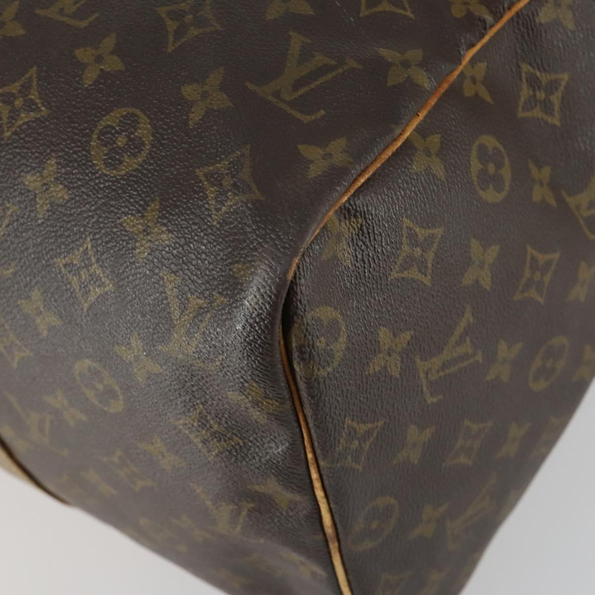 LOUIS VUITTON Monogram Sac Souple 45 Boston Bag M41624 LV Auth 159241
