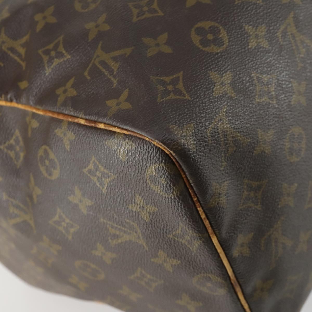 LOUIS VUITTON Monogram Sac Souple 45 Boston Bag M41624 LV Auth 159241