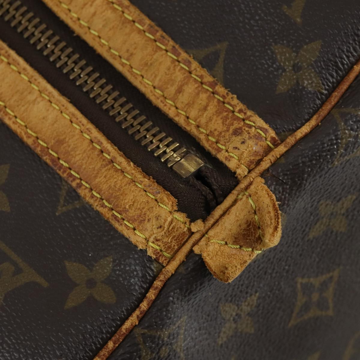 LOUIS VUITTON Monogram Sac Souple 45 Boston Bag M41624 LV Auth 159241