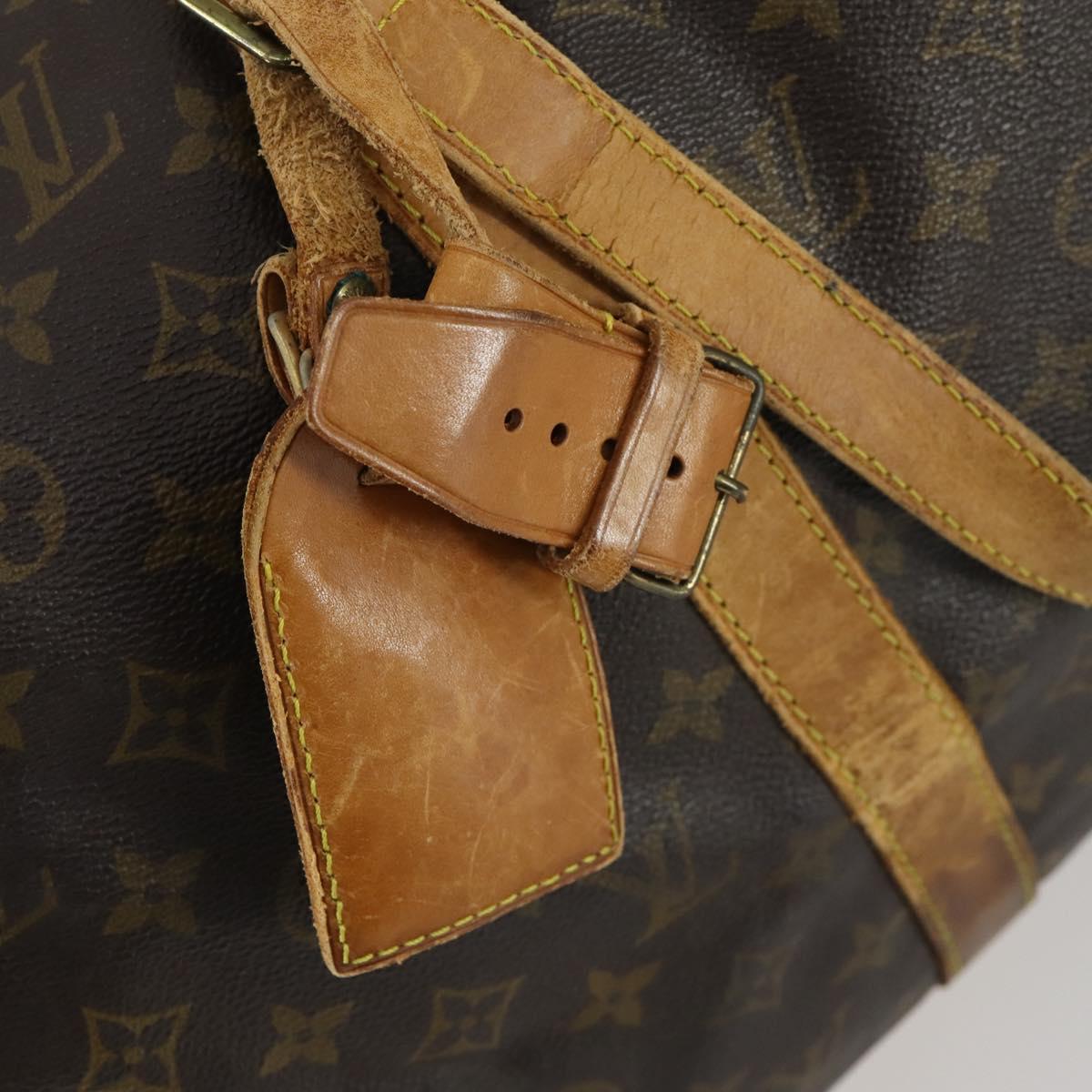 LOUIS VUITTON Monogram Sac Souple 45 Boston Bag M41624 LV Auth 159241