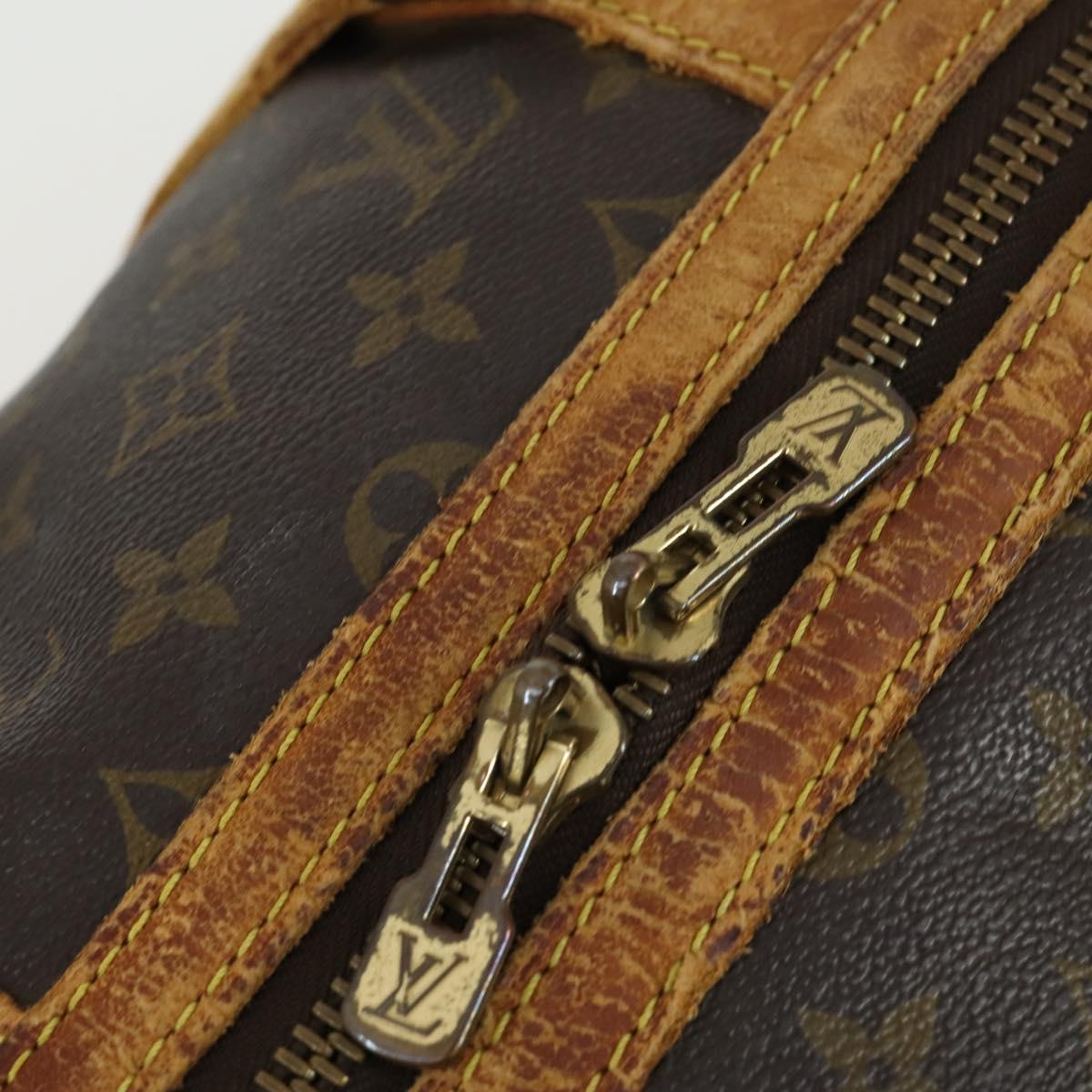 LOUIS VUITTON Monogram Sac Souple 45 Boston Bag M41624 LV Auth 159241