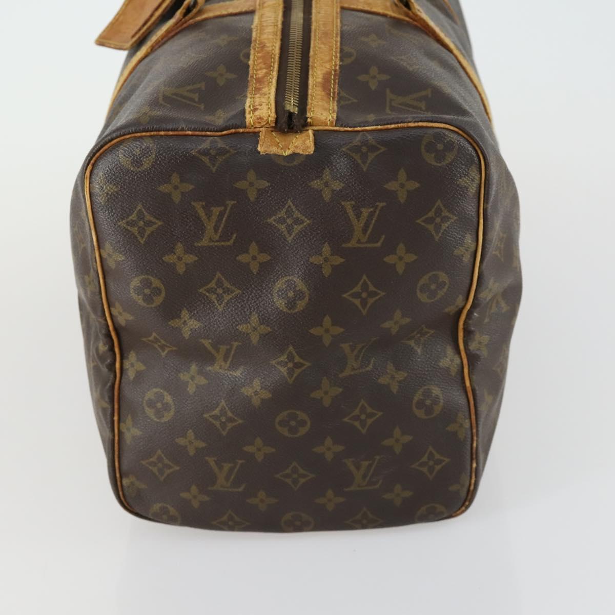 LOUIS VUITTON Monogram Sac Souple 45 Boston Bag M41624 LV Auth 159241