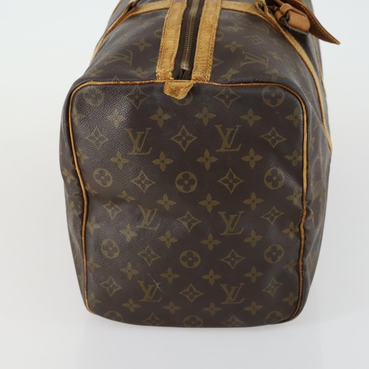 LOUIS VUITTON Monogram Sac Souple 45 Boston Bag M41624 LV Auth 159241