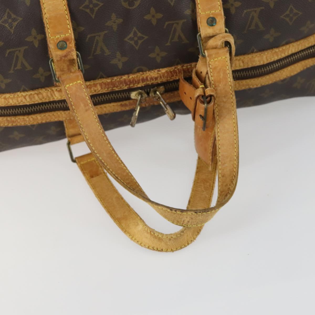 LOUIS VUITTON Monogram Sac Souple 45 Boston Bag M41624 LV Auth 159241