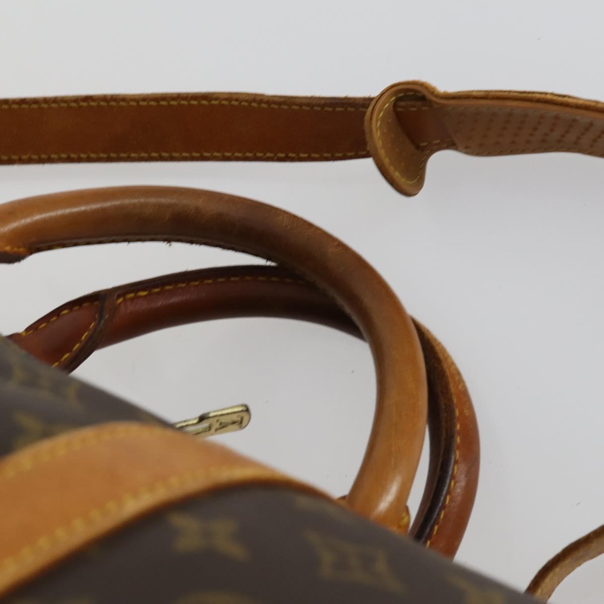 LOUIS VUITTON Monogram Keepall Bandouliere 60 Boston Bag M41412 LV Auth 159246