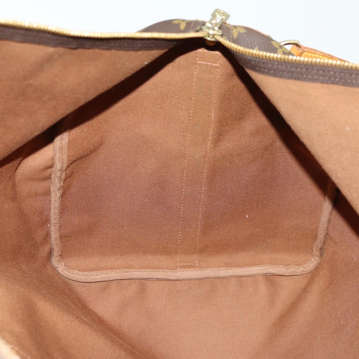 LOUIS VUITTON Monogram Keepall Bandouliere 60 Boston Bag M41412 LV Auth 159246