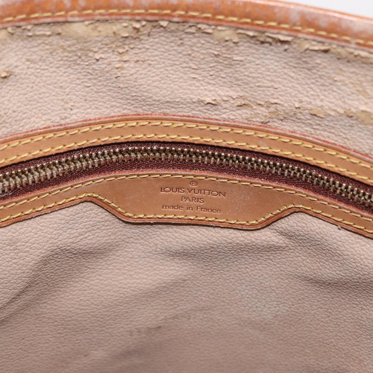 LOUIS VUITTON Monogram Bucket GM Shoulder Bag M42236 LV Auth 159247