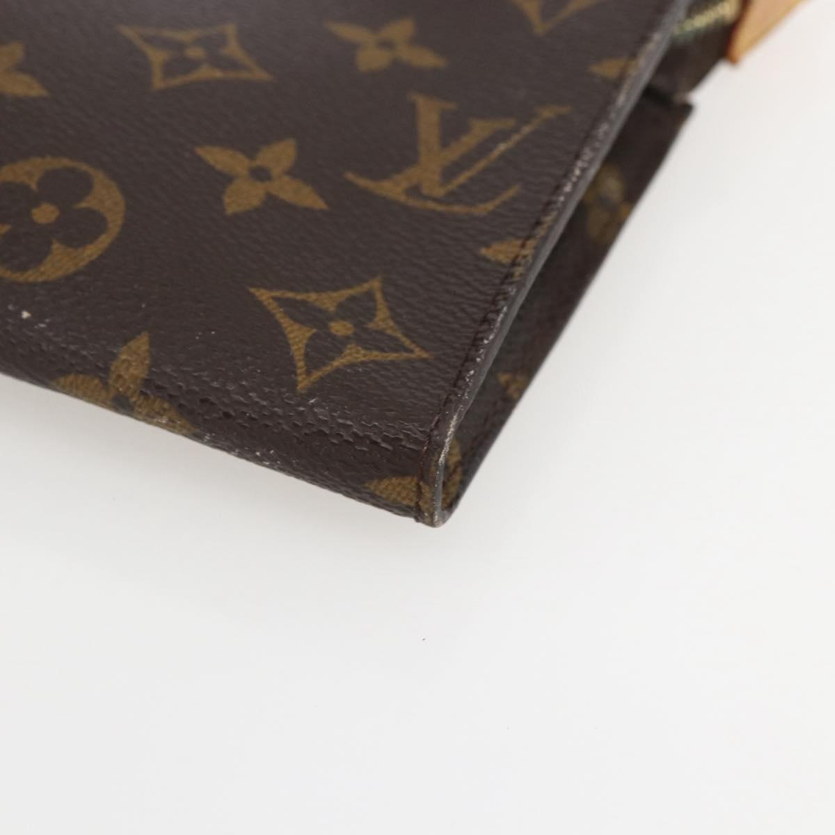 LOUIS VUITTON Monogram Bucket GM Accessory Pouch LV Auth 159248