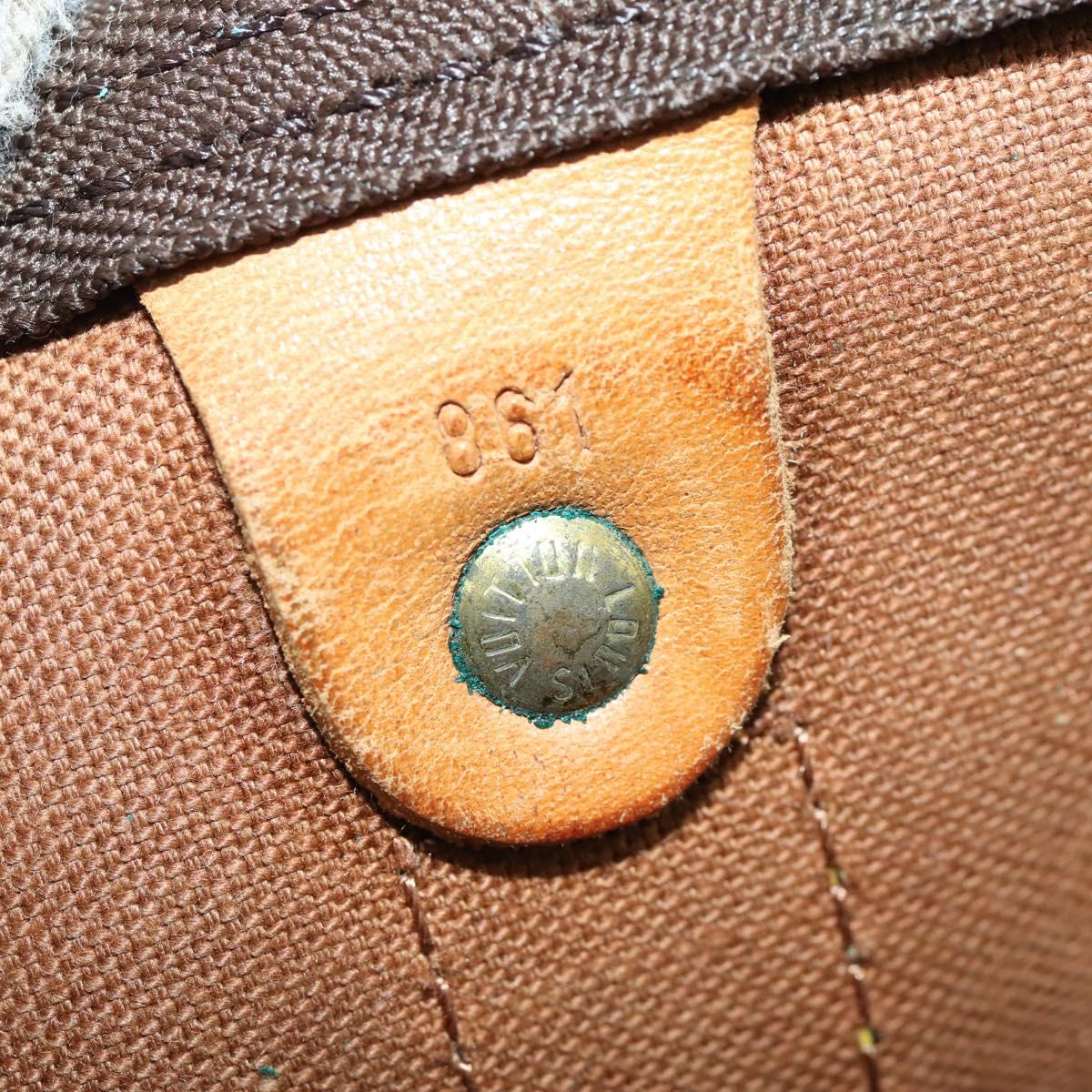 LOUIS VUITTON Monogram Keepall 50 Boston Bag M41426 LV Auth 159270