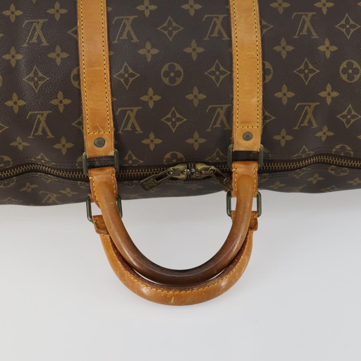 LOUIS VUITTON Monogram Keepall 50 Boston Bag M41426 LV Auth 159270