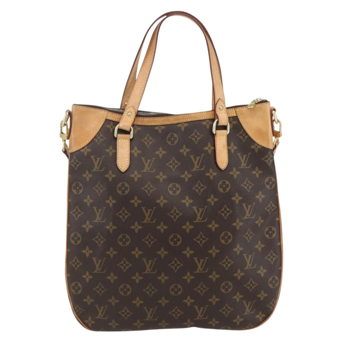 LOUIS VUITTON Monogram Odeon GM Shoulder Bag 2way M56388 LV Auth 159311V