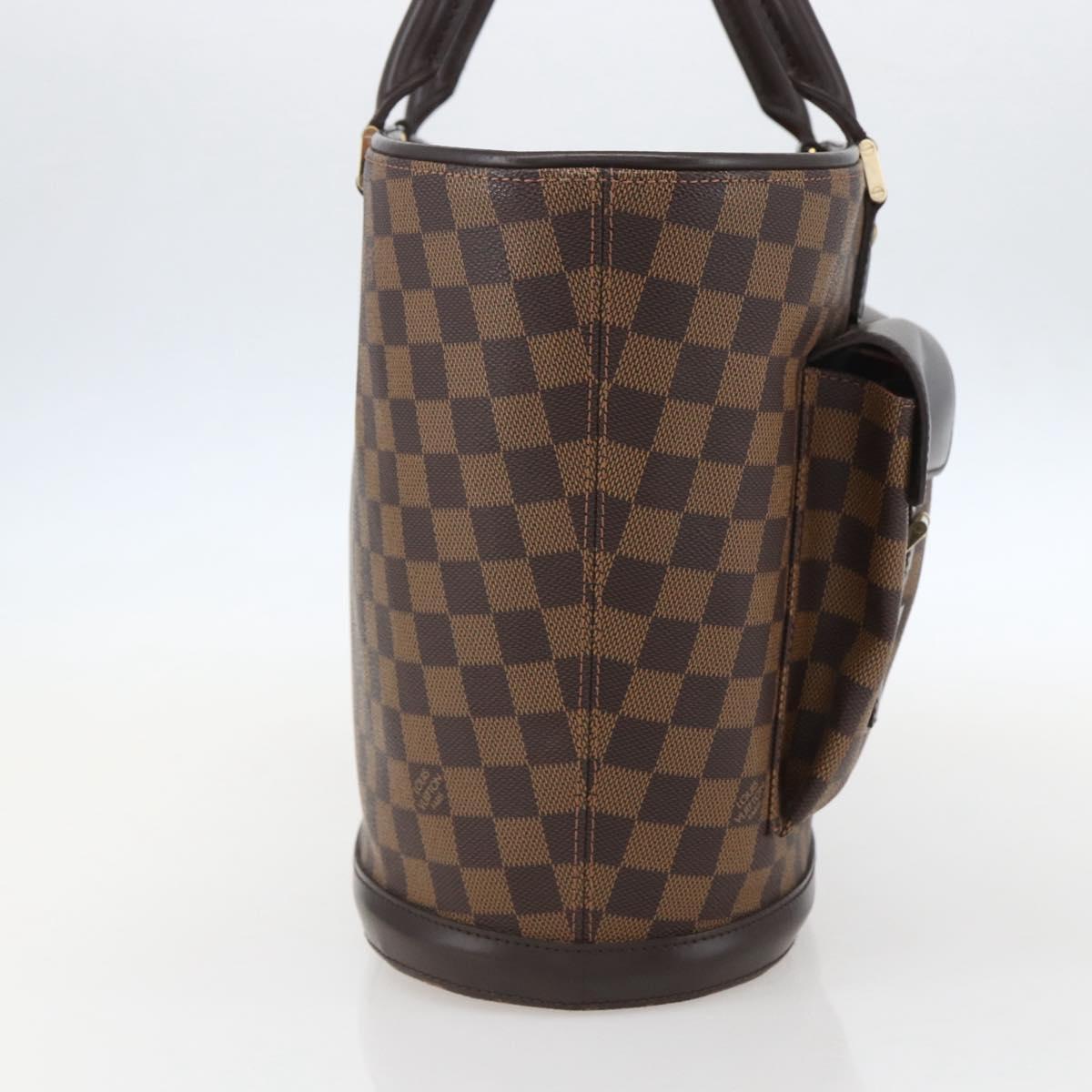 LOUIS VUITTON Damier Ebene Manosque GM Tote Bag N51120 LV Auth 159313