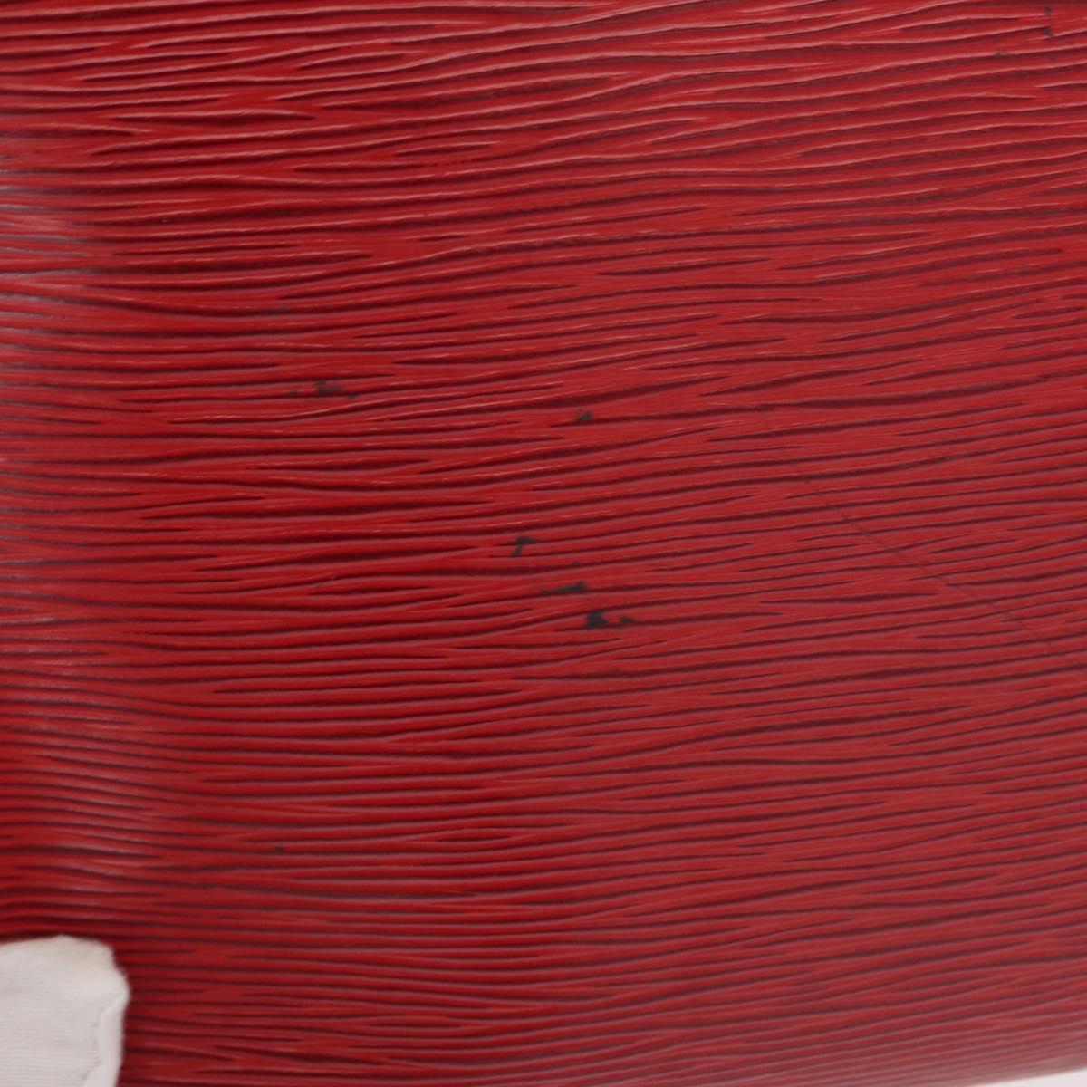 LOUIS VUITTON Epi Petit Noe Shoulder Bag Red M44107 LV Auth 159331