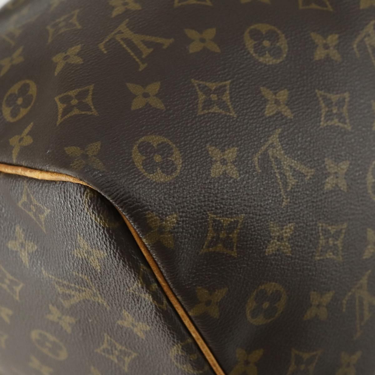 LOUIS VUITTON Monogram Keepall 60 Boston Bag M41422 LV Auth 159339