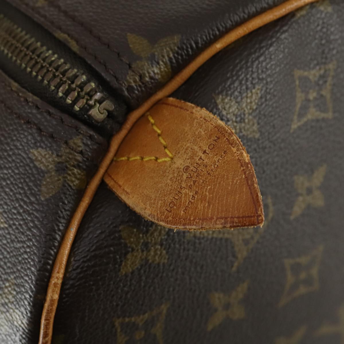 LOUIS VUITTON Monogram Keepall 60 Boston Bag M41422 LV Auth 159339
