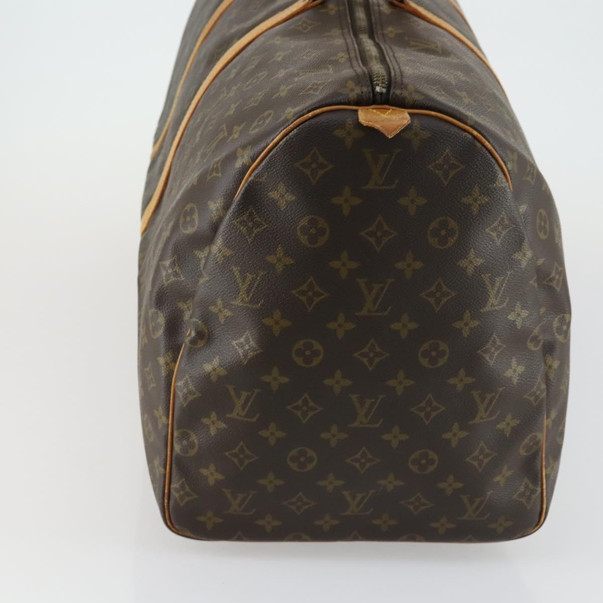 LOUIS VUITTON Monogram Keepall 60 Boston Bag M41422 LV Auth 159339