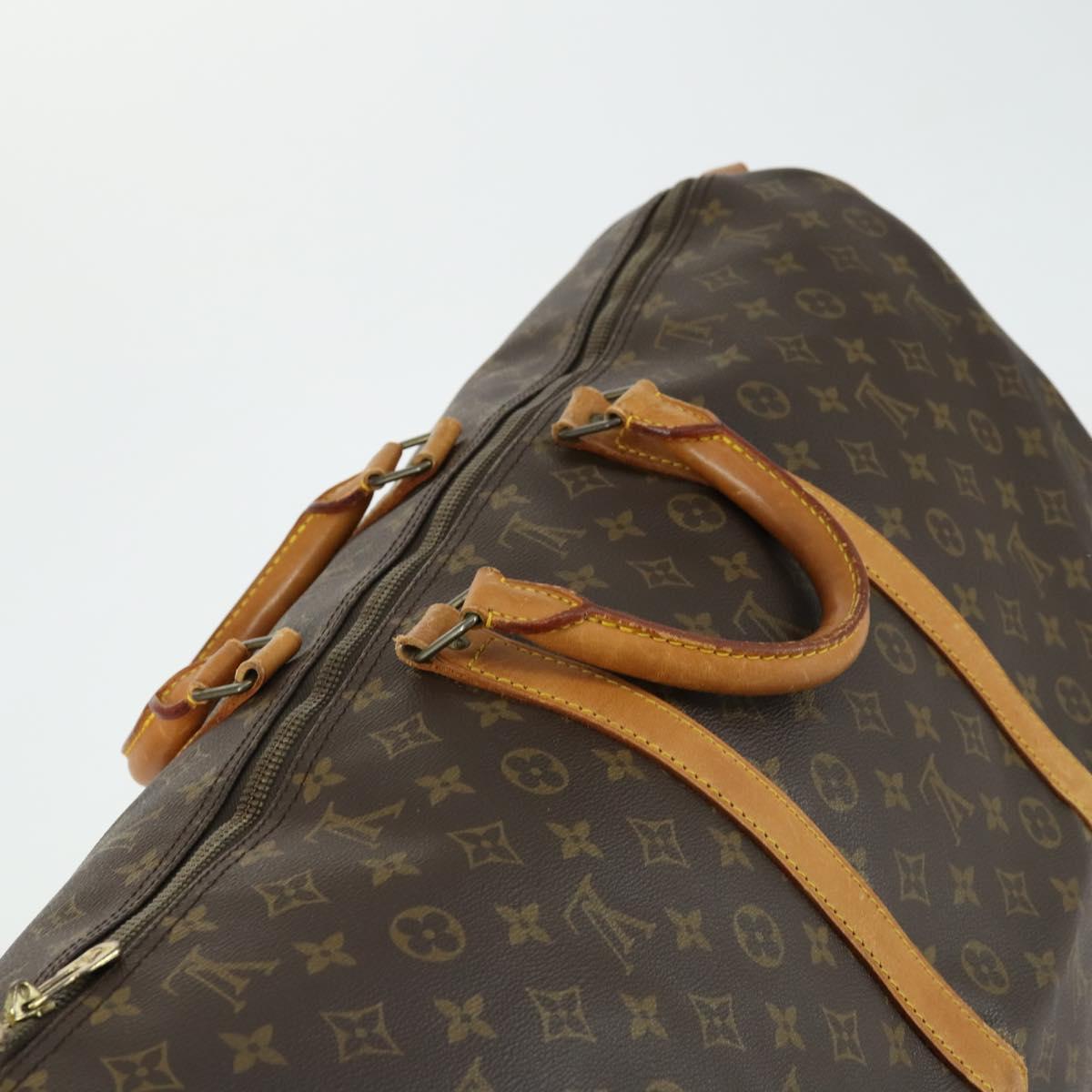 LOUIS VUITTON Monogram Keepall 60 Boston Bag M41422 LV Auth 159339