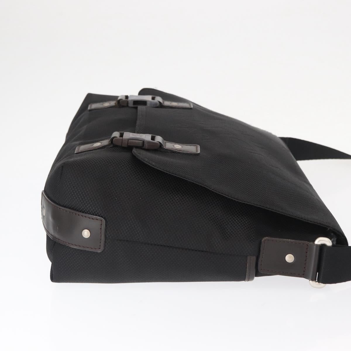 LOUIS VUITTON Damier Geant Roux Shoulder Bag Black M93079 LV Auth 159355