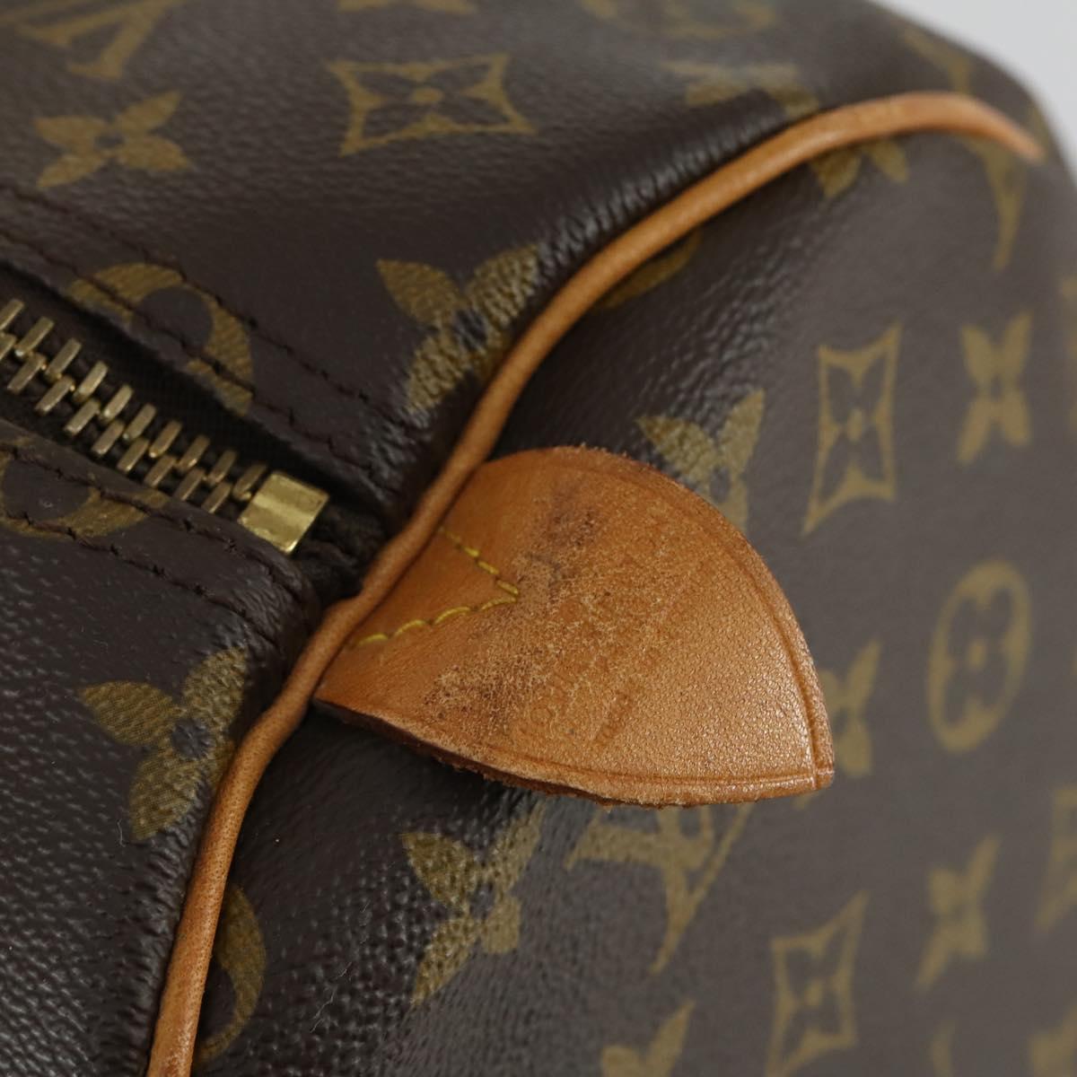 LOUIS VUITTON Monogram Keepall 60 Boston Bag M41422 LV Auth 159362