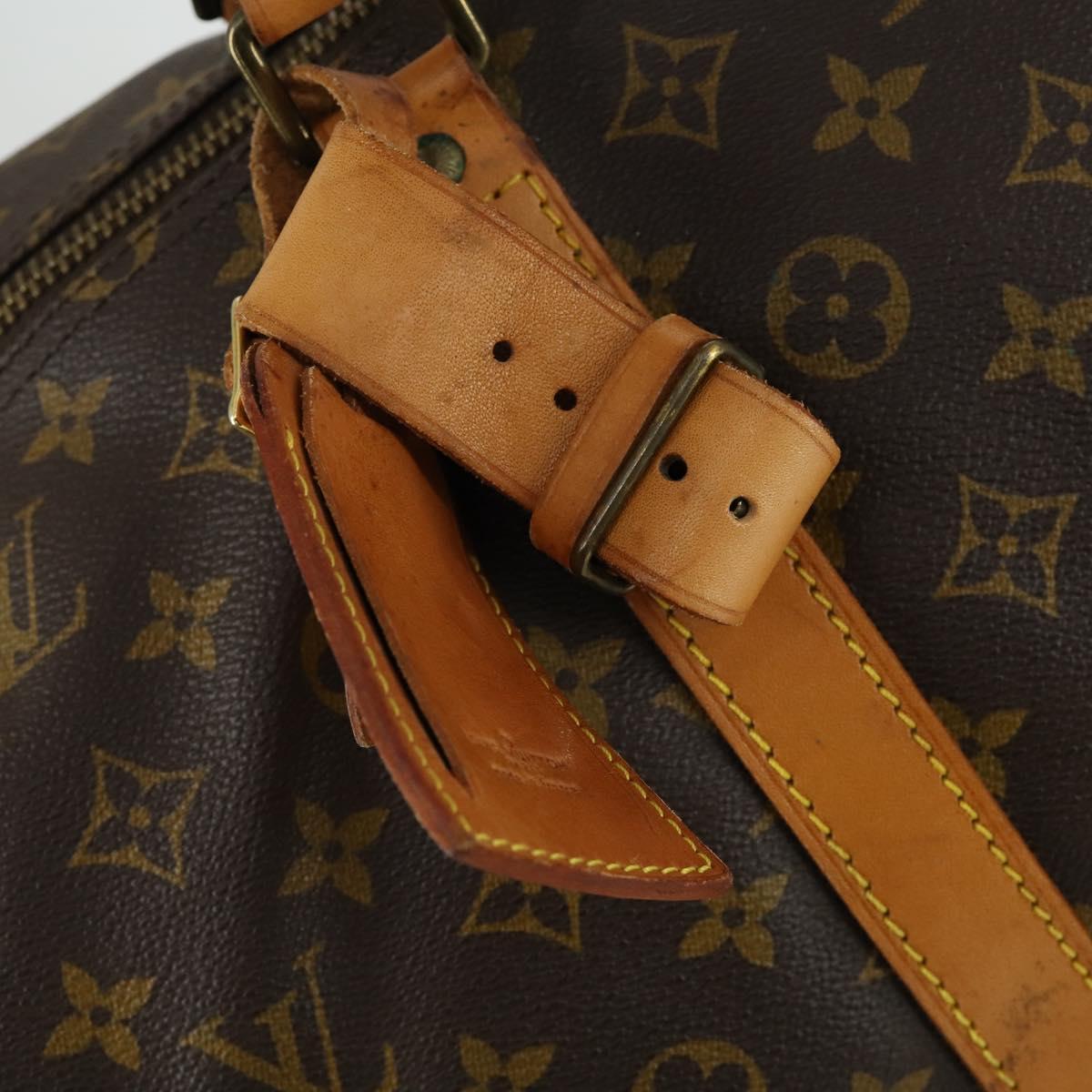 LOUIS VUITTON Monogram Keepall 60 Boston Bag M41422 LV Auth 159362