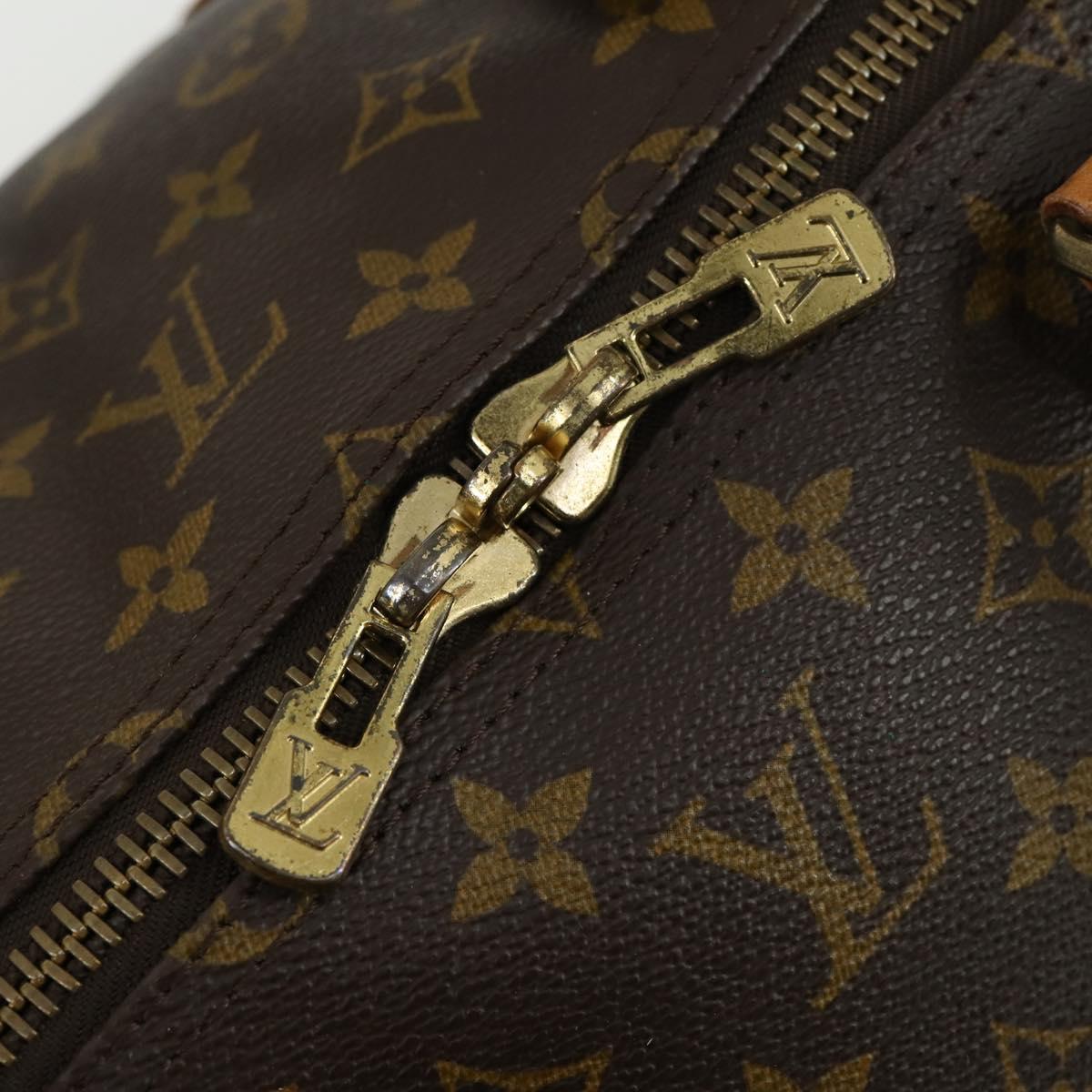 LOUIS VUITTON Monogram Keepall 60 Boston Bag M41422 LV Auth 159362