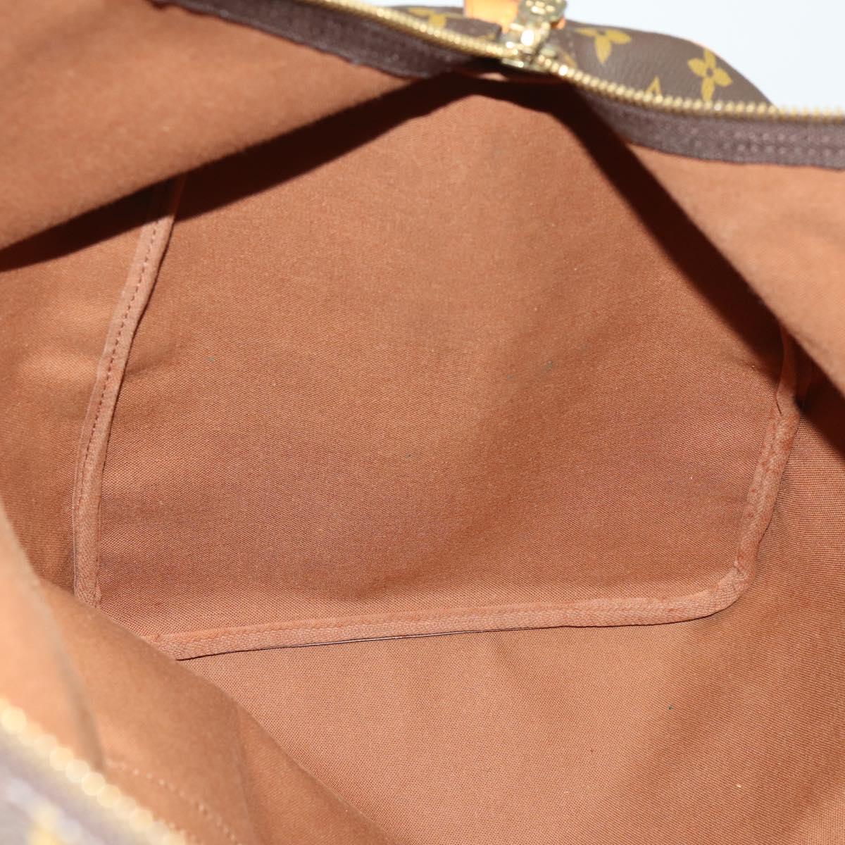 LOUIS VUITTON Monogram Keepall 60 Boston Bag M41422 LV Auth 159362