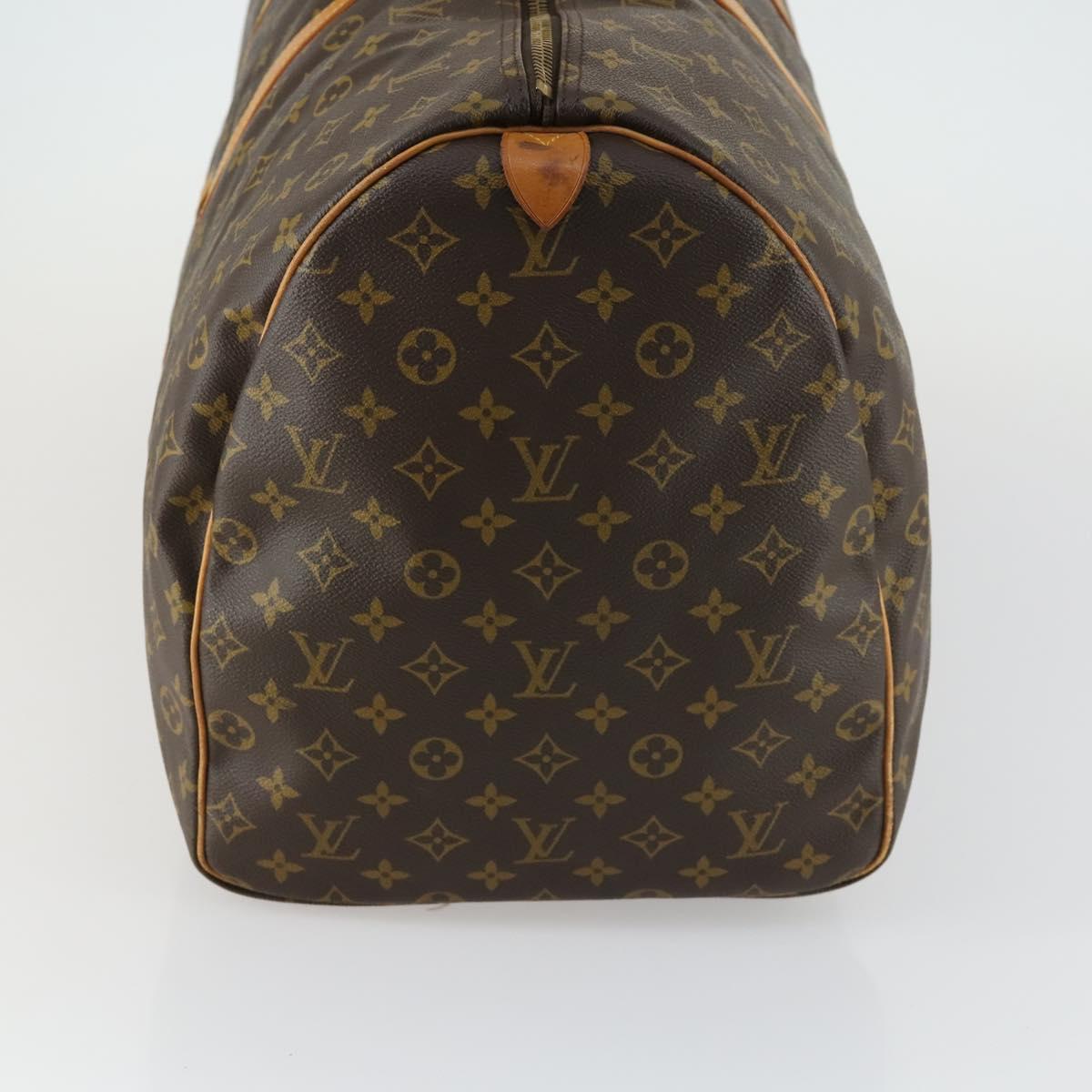 LOUIS VUITTON Monogram Keepall 60 Boston Bag M41422 LV Auth 159362