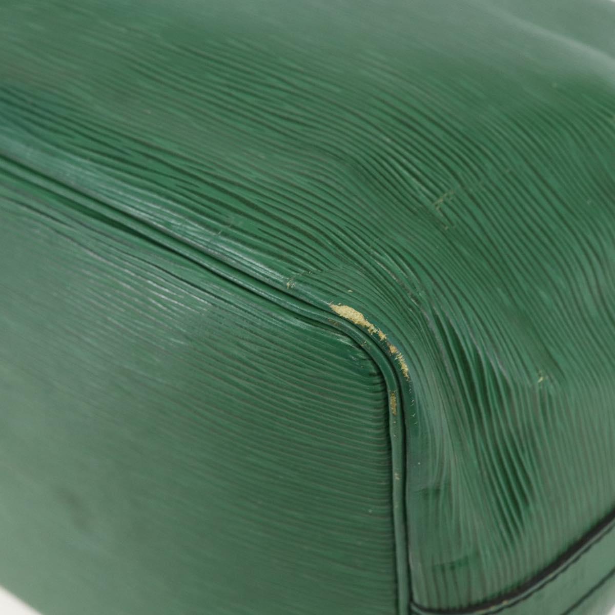 LOUIS VUITTON Epi Petit Noe Shoulder Bag Green M44104 LV Auth 159386