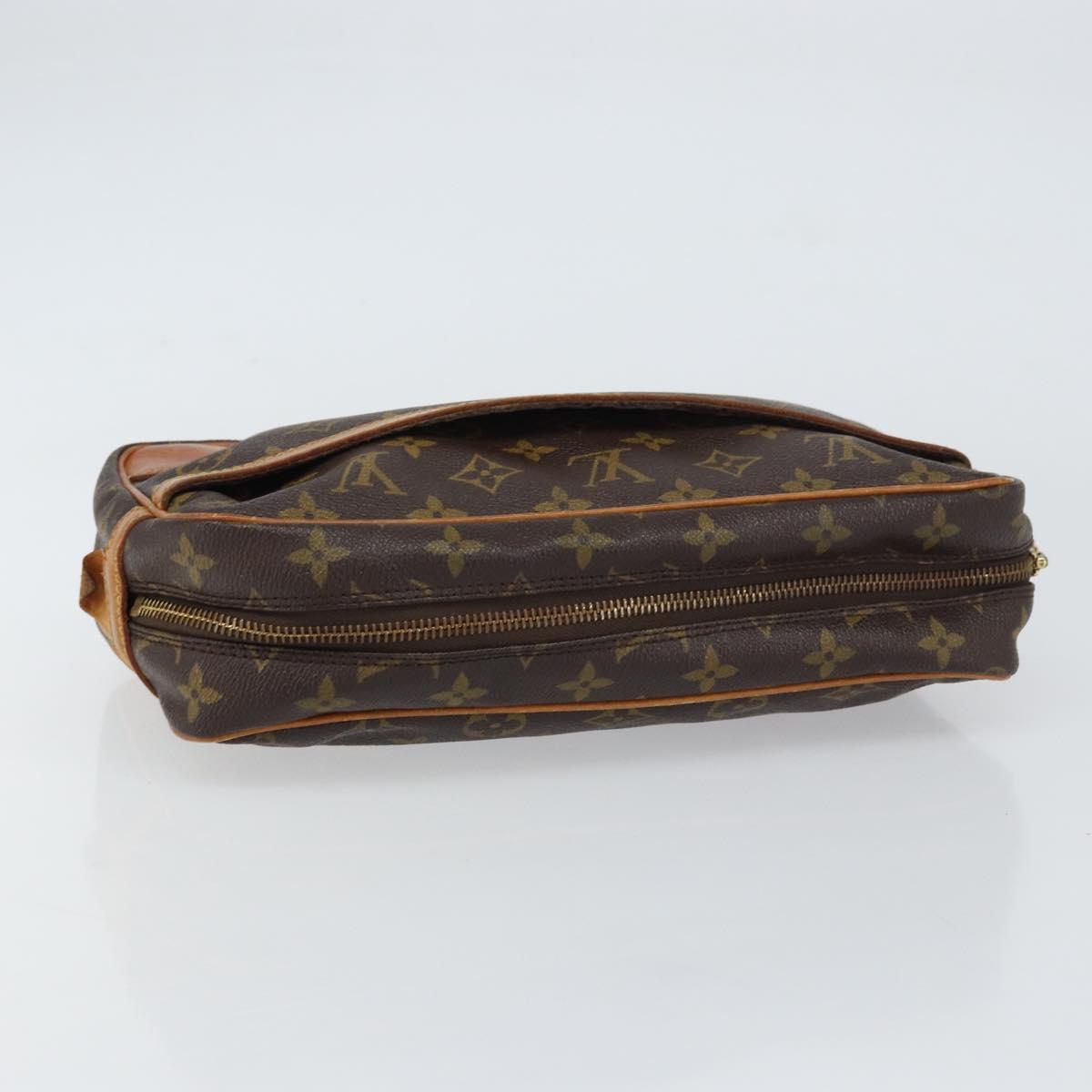 LOUIS VUITTON Monogram Compiegne 28 Clutch Bag M51845 LV Auth 159387