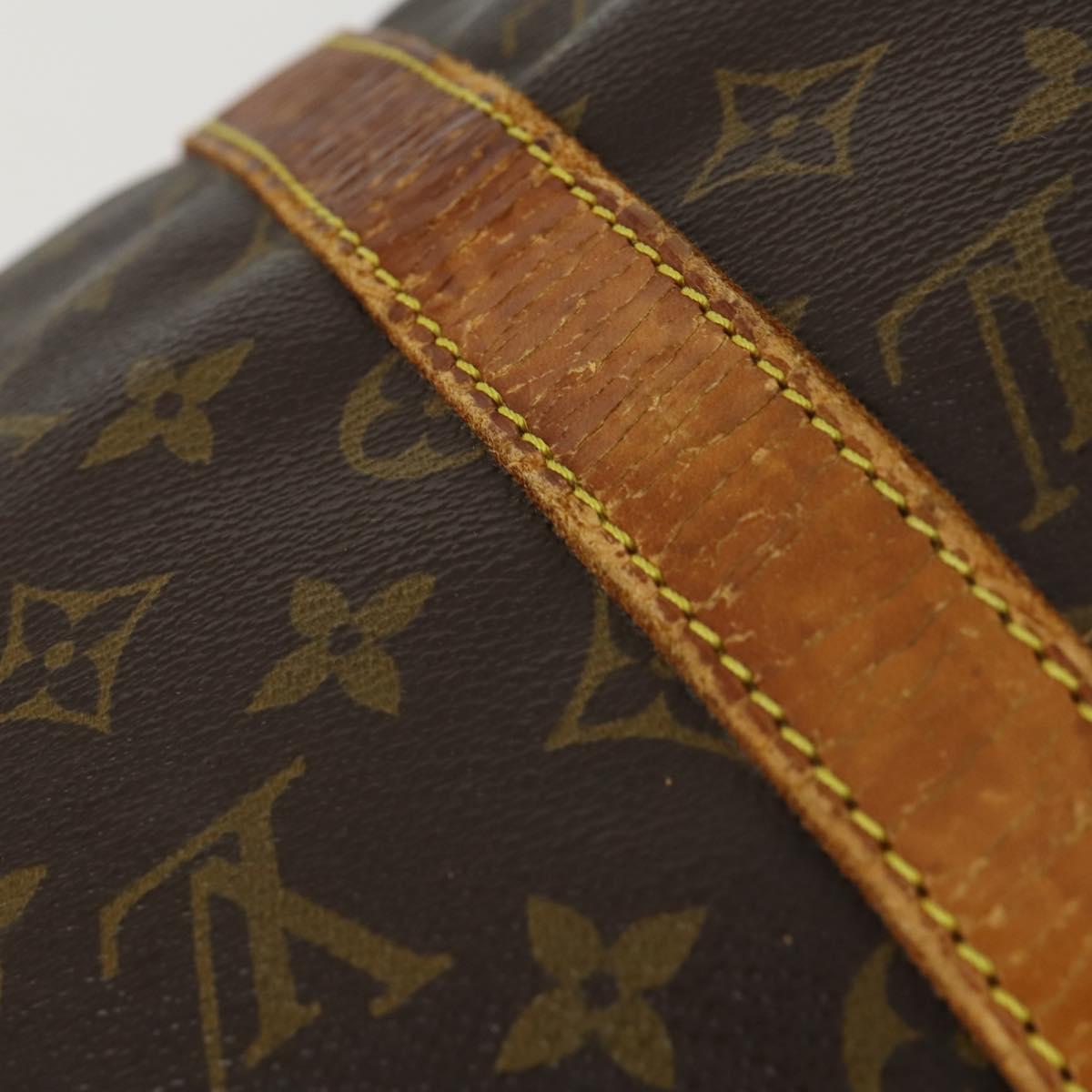 LOUIS VUITTON Monogram Keepall 50 Boston Bag M41426 LV Auth 159391