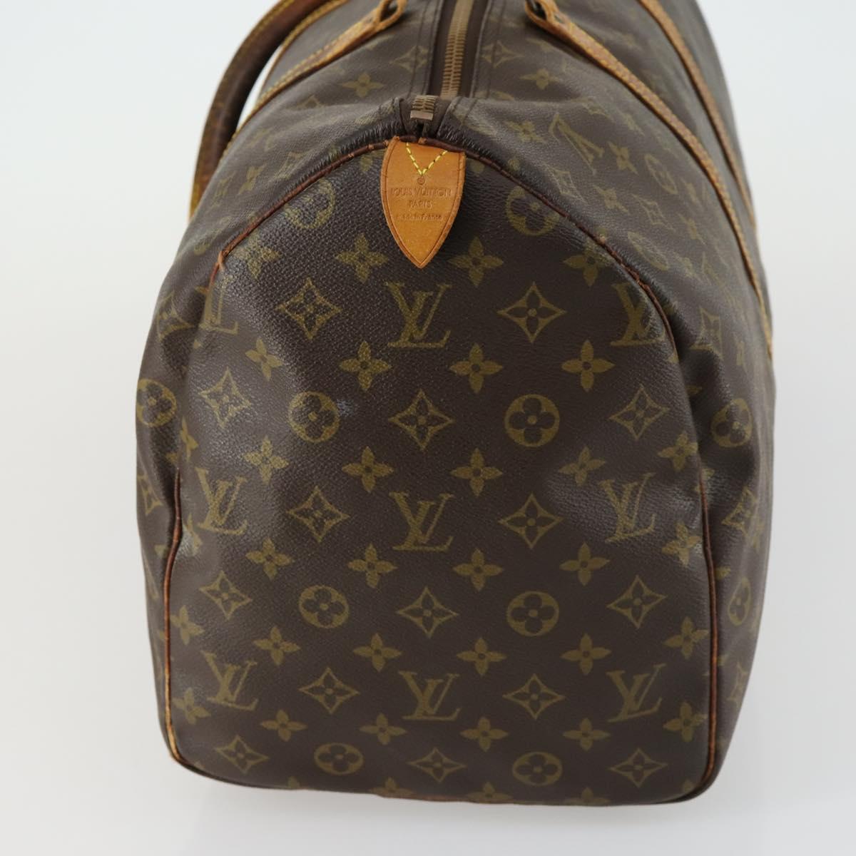 LOUIS VUITTON Monogram Keepall 50 Boston Bag M41426 LV Auth 159391