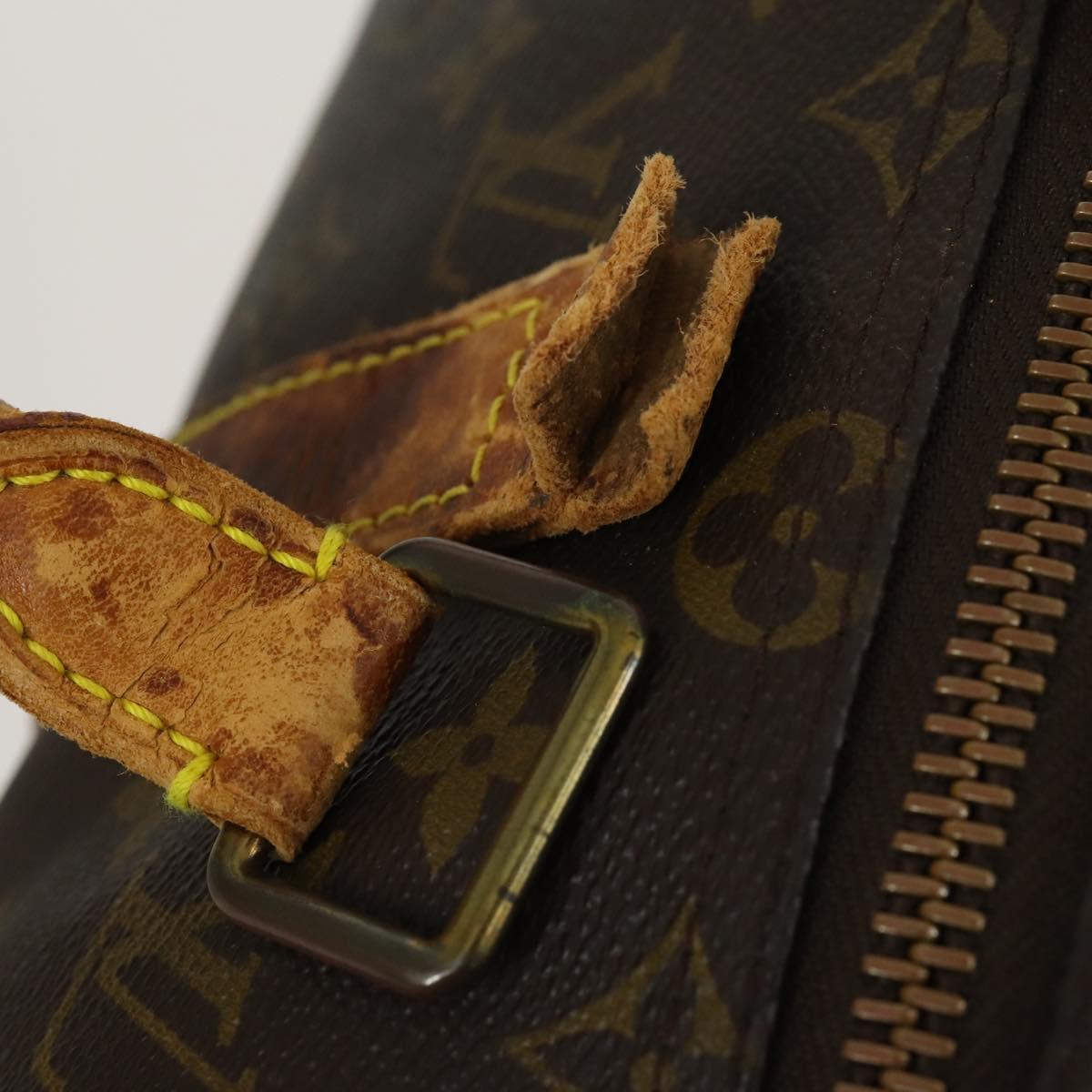 LOUIS VUITTON Monogram Keepall 50 Boston Bag M41426 LV Auth 159391