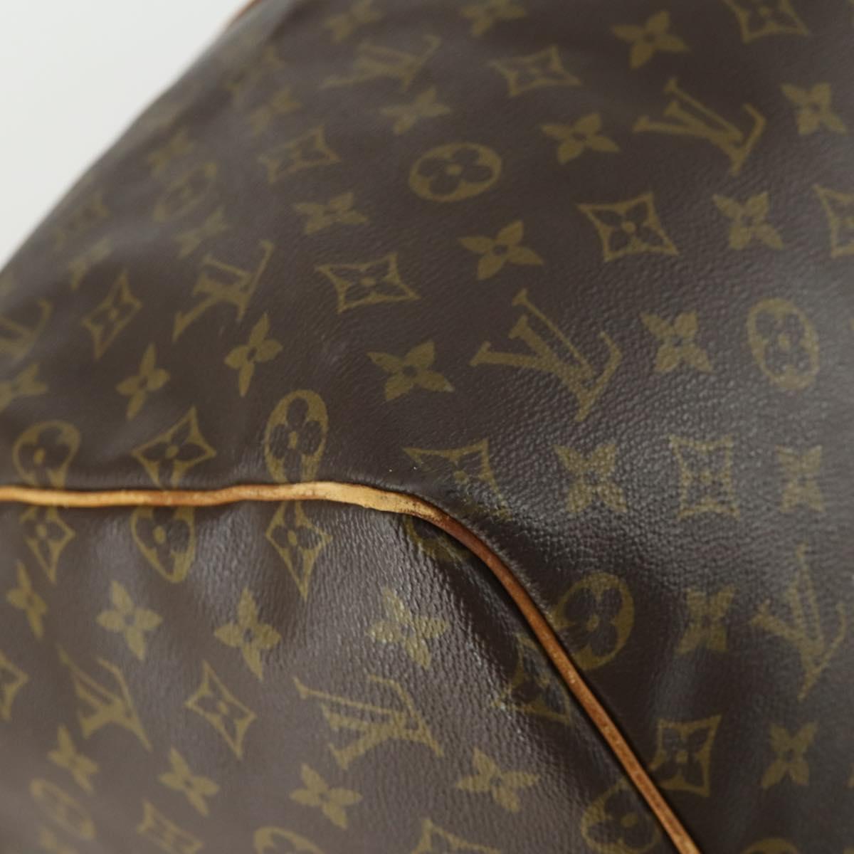 LOUIS VUITTON Monogram Keepall 55 Boston Bag M41424 LV Auth 159392