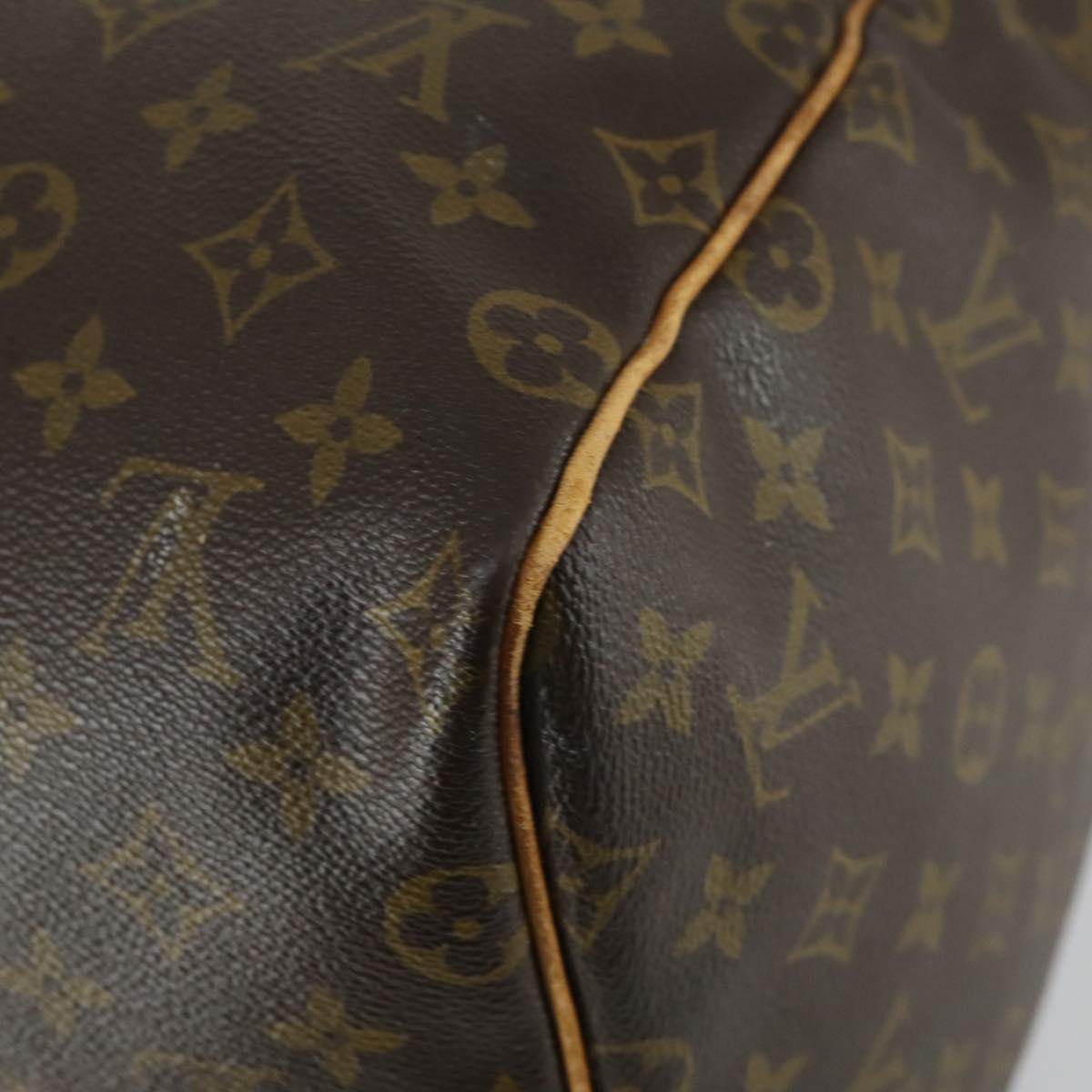 LOUIS VUITTON Monogram Keepall 55 Boston Bag M41424 LV Auth 159392