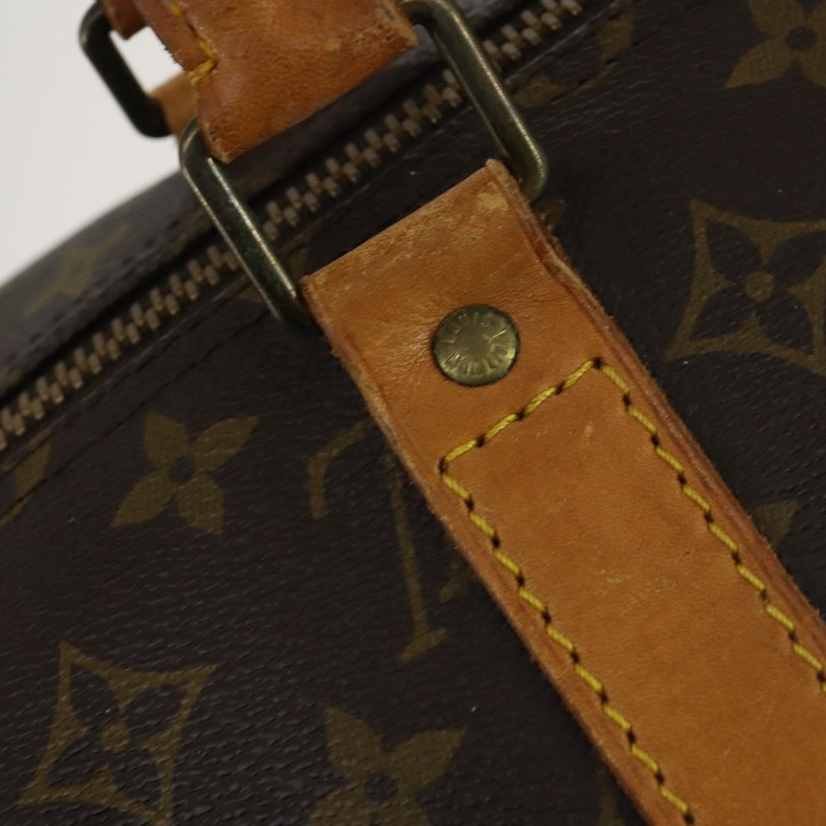 LOUIS VUITTON Monogram Keepall 55 Boston Bag M41424 LV Auth 159392