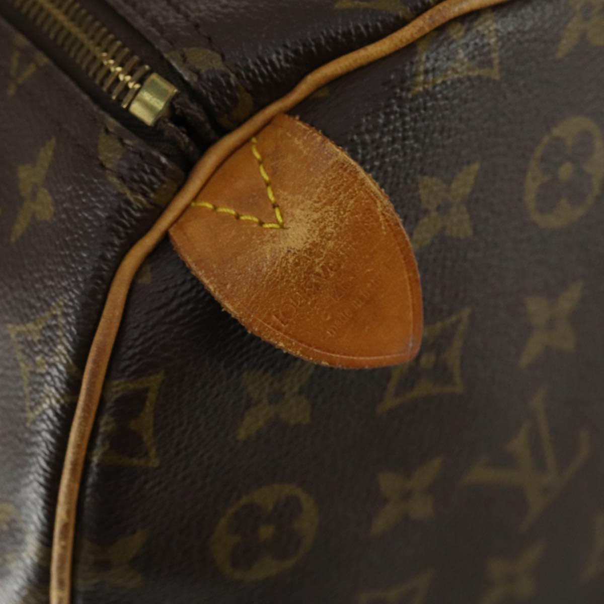 LOUIS VUITTON Monogram Keepall 55 Boston Bag M41424 LV Auth 159392